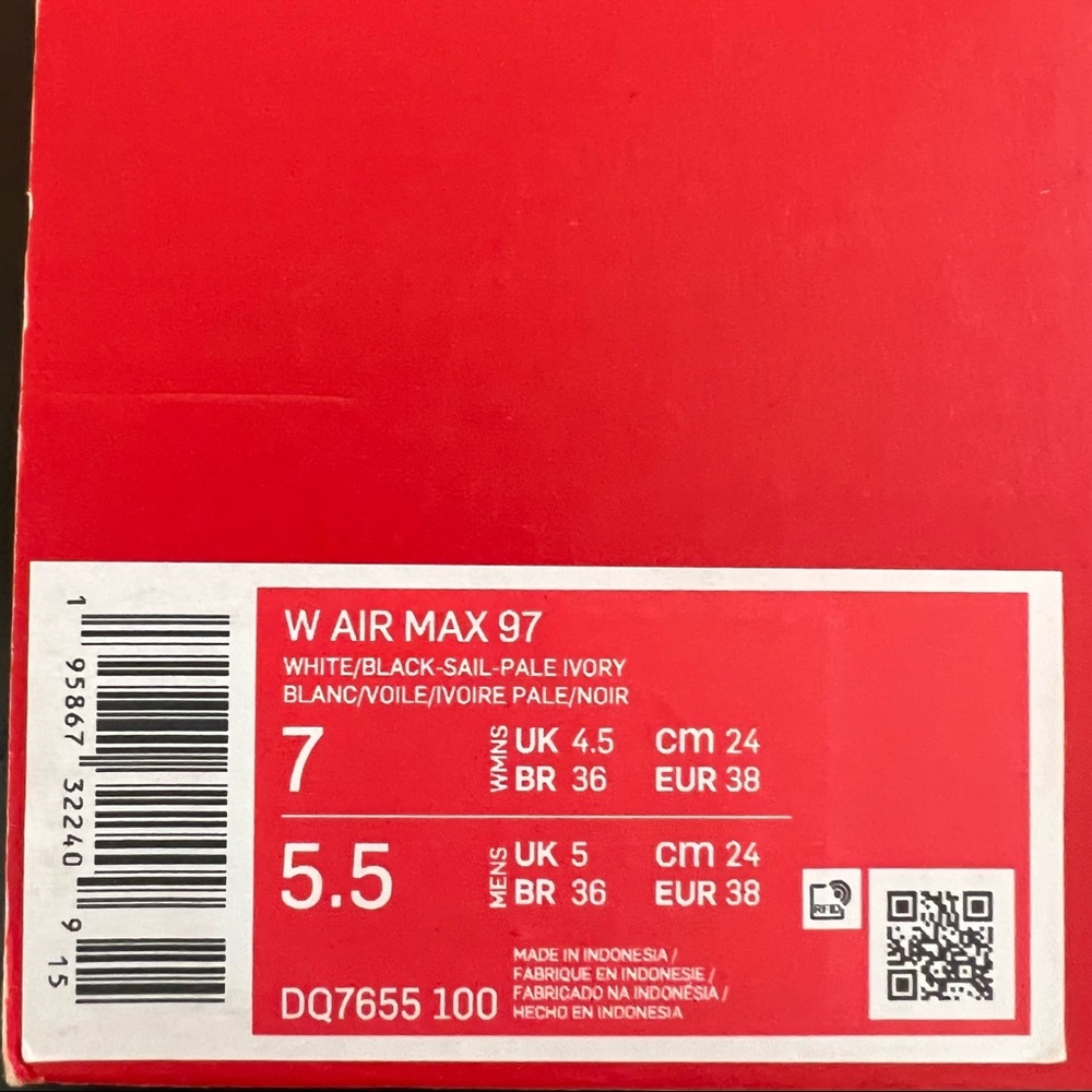 ✔️ New✔️ NIKE Air Max 97 Rock N Roll - Picture 9 of 9